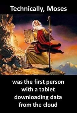 Moses Was First